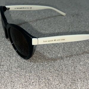 Kate Spade Black and Cream Bifocal Sunglasses